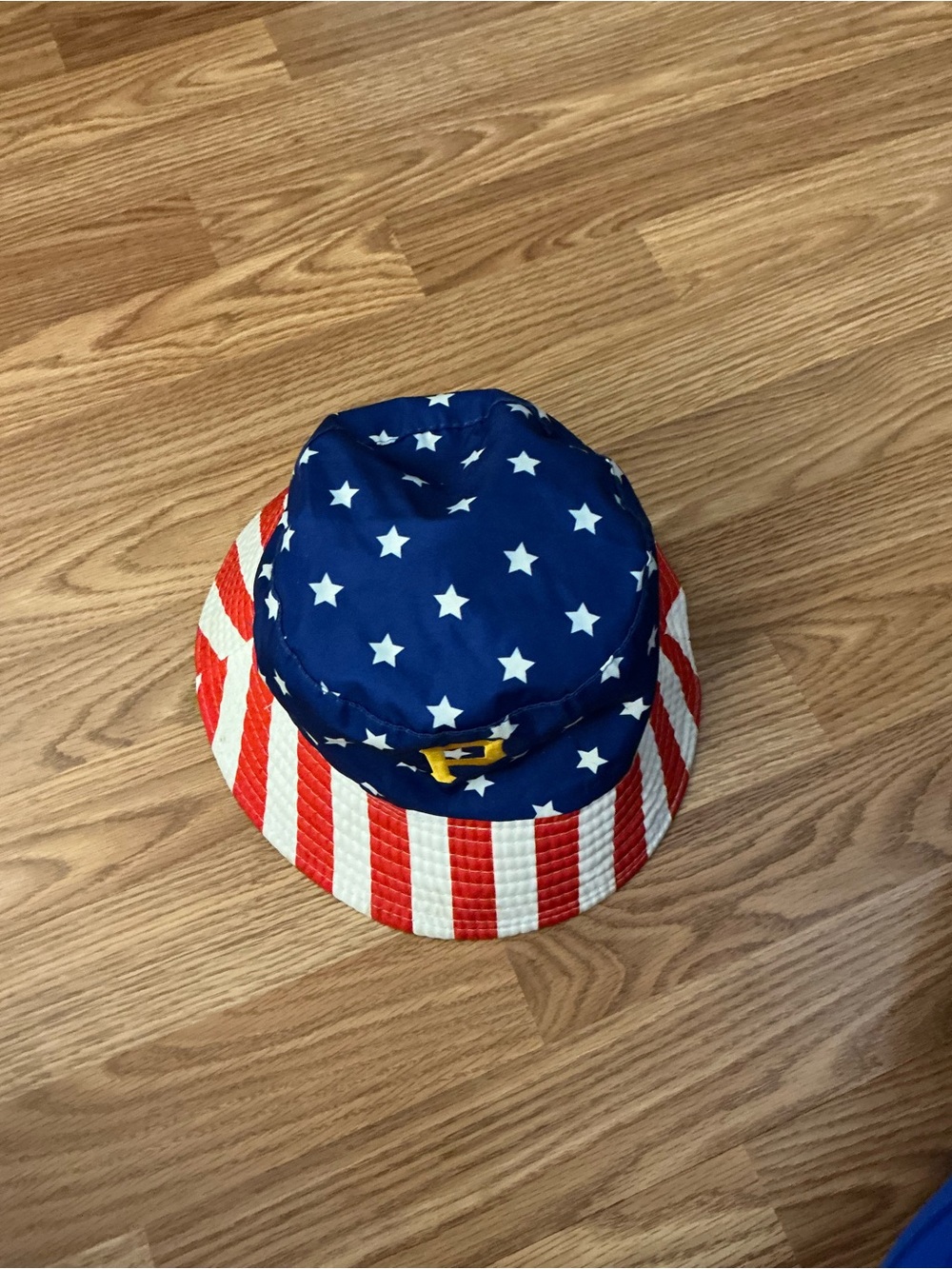 Pittsburgh Pirates Baseball Star-Spangled Bucket Hat - Picture 2 of 4